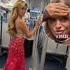 Lizzie Cundy battles the tube strikes to make her way to the NTAs in a dazzling red dress while Clarkson's farm star Harriet reveals her wardrobe meltdown