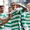 A GAME OF TWO STRIKERS: Adam Idah and Cyriel Dessers ensure it's honours even in a game neither Old Firm side deserved to lose