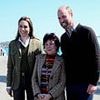 A Ruby Celebration! Prince William and Princess Kate are all smiles as they bump into comedian on wedding anniversary trip