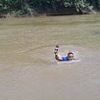 Horrifying moment TV journalist reporting on missing 13-year-old girl spots something in the water