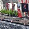 Militärshow in Moskau: Putin redet Russland stark und widerspricht Trump