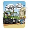Le dessin de Chaunu : loi agricole et fin de vie