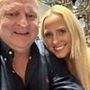 Billy Brownless is all loved up with new girlfriend as the happy couple celebrate her birthday in style