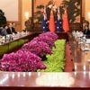 Australian and Chinese leaders seek to boost trade