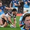 Broncos star suffers sickening head injury as he knocks himself out while trying to score a try - as Brisbane heap more pressure on under-fire coach