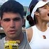 Carlos Alcaraz hints he will 'do whatever Emma Raducanu wants me to do' after she talked down romance rumours at Wimbledon - ahead of their US Open doubles partnership