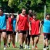 Rugby - Nationale. Recrues, coach, chaleur : les images de la reprise de l’entraînement du Niort RC