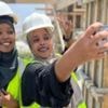 The women at the centre of Somalia's construction boom