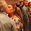 Robbie Williams packs on the PDA with wife Ayda Field as they attend a private viewing party for his Radical Honesty solo art exhibition