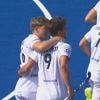 De klus lijkt geklaard voor de Red Lions, Hendrickx maakt er vanop strafcorner 4-1 van
