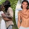 Elizabeth Hurley seals 'unexpected' Billy Ray Cyrus romance with a passionate kiss as her son says 'awww'