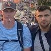 Men accused of shooting prison officer dead in 'revenge' for exposing affair with guard are pictured at Glastonbury