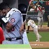 Frightening moment MLB star Keibert Ruiz is rushed to hospital after being struck in head by foul ball