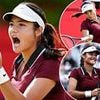Emma Raducanu serves up straight-sets drubbing to Queen's qualifier as former US Open champion books her spot in the second round after doubles success