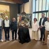 Ophefmakend schilderij met paus en president duikt na 51 jaar weer op: “Helaas is dit werk nog steeds actueel”