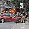 Two people fighting for their life and 10 others injured after electric car ploughed into crowds in Copenhagen
