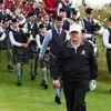 Trump caps his Scottish visit by opening a new golf course