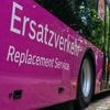 Schienenersatzverkehr: Trotz mancher Probleme: Ecovista mit Ersatzverkehr zufrieden