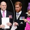 Body language expert reveals the moment Zara acted as a 'buffer' between Prince Harry and Mike Tindall at 'awkward' Thanksgiving service