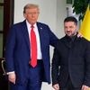 In schwarzer Jacke: Trump lobt diesmal Selenskyjs Outfit