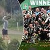 Stick to football! Hilarious moment Newcastle star SHANKS his tee shot at local golf course