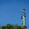 DFB-Pokalfinale: Hermannsdenkmal trägt riesiges Arminia-Trikot