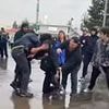 Hero, 24, takes down gunman during heart-stopping brawl at packed fair as state troopers 'stood by'