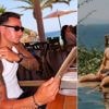 Voetbal­lers op vakantie | Mario Engels eet sushi op Ibiza, Gijs Smal ontspant aan zwembad in Griekenland