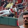 Terrifying moment MLB star Nolan Arenado crushes young girl to make catch