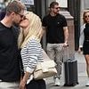 Tina O'Brien packs on the PDA with her new interior design mogul boyfriend Adam Fadlé - after debuting romance at Jack P. Shepherd's wedding