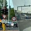 Vrachtwagen verliest lading groenten en fruit midden op kruispunt in Wijnegem