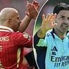 Liverpool boss Arne Slot jumps to the defence of 'special' Mikel Arteta and says Arsenal boss deserves a lot of credit despite missing out on the title