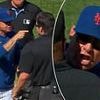 Moment furious Mets manager Carlos Mendoza ERUPTS at MLB officials before getting ejected from Yankees game