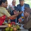 Hundreds greet Nepal's ex-king on his birthday as support for the ousted monarch grows