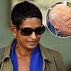 Naga Munchetty looks chic leaving BBC Breakfast studios in figure-hugging blue dress as she shrugs off 'creepy and inappropriate' comments from David Jason on show