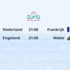 Dagprogramma EK | Oranje hoopt op stunt tegen Frankrijk of misstap Engeland