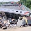 Footage shows aftermath of Russia bridge collapse