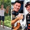 Haaland met krabben op de golfbaan, Lewandowski op de foto met Verstappen