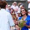 Princess of Wales beams as she presents Wimbledon trophy to Jannik Sinner as 23-year-old wins spectacular men's final in front of royalty and Hollywood A-listers