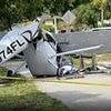 Seven people rushed to hospital after airplane collides with CAR near Florida airport