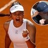 Emma Raducanu earns first clay court win of the season in front of new coach Mark Petchey as former British No1 battles past Suzan Lamens in straight sets in Madrid