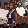 Shedeur Sanders' brother reveals the staggering amount of cash he had in Louis Vuitton chest at NFL Draft party