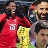 Man United and Arsenal target Jonathan David confirms he will leave Lille for FREE in the summer... with one club already in 'advanced talks' with the striker