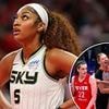 Angel Reese 'can't continue the lie that she doesn't dislike Caitlin Clark', ex-NFL star claims after WNBA bust-up