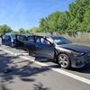 Kettingbotsing op E40 in Mere: 50 minuten file richting Brussel
