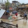 Mexique : l’ouragan Erick s’affaiblit en catégorie 1 en s’enfonçant dans les terres