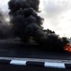 Blockaden und brennende Reifen: Israelis gehen landesweit auf die Straße