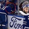 Major concern as NHL star vomits on sideline after taking puck to the face... before being carried out on stretcher