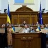 Ukraine's Parliament approves law restoring independence of anti-graft watchdogs following backlash