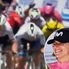 Cycling race is engulfed by punch controversy as leader appears to HIT out at rival in final sprint